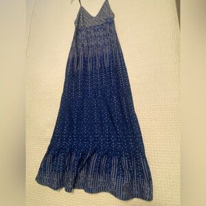 Maxi dress navy blue